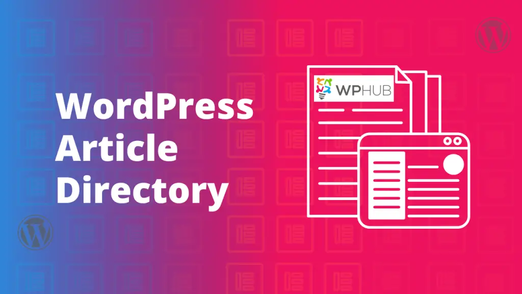 Create An Article Directory On WordPress