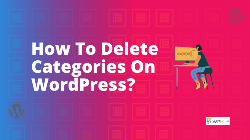 delete categories on wordpress