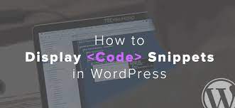 How To Insert Code Snippets To Blogs, Posts & Pages