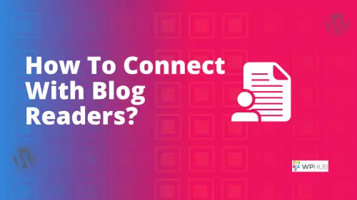 connect with blog readers