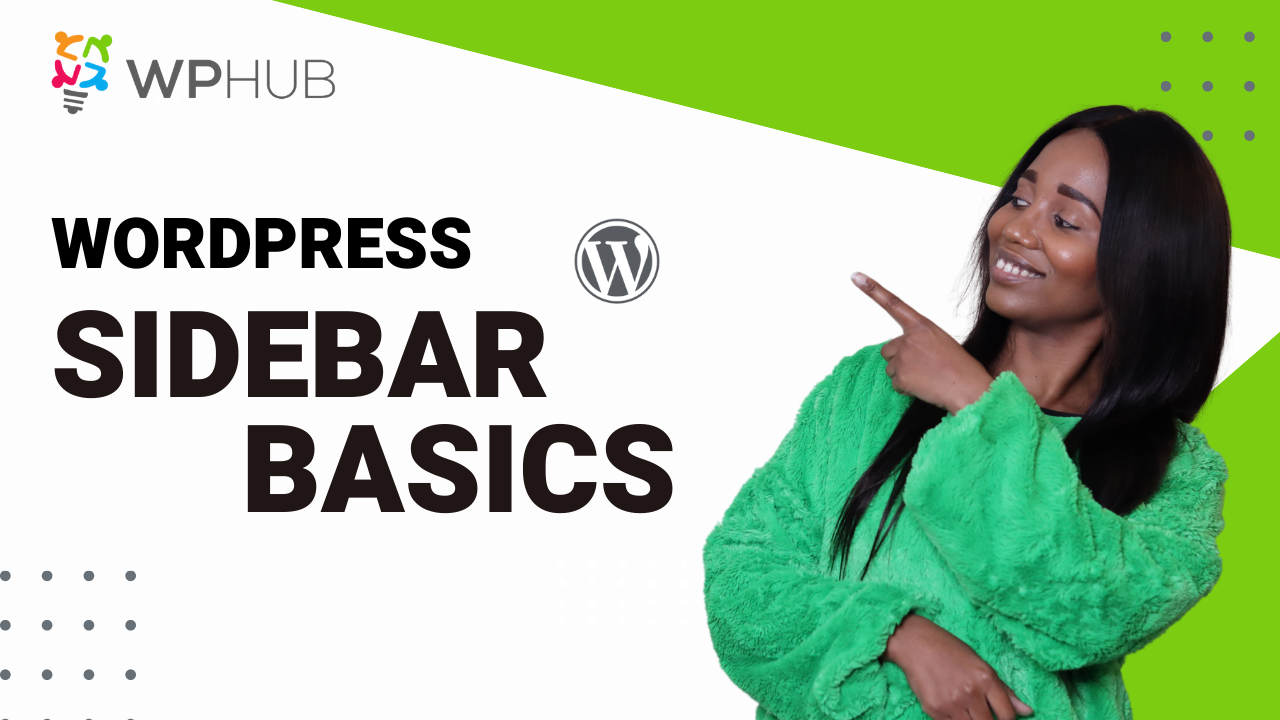 WordPress Sidebar basics