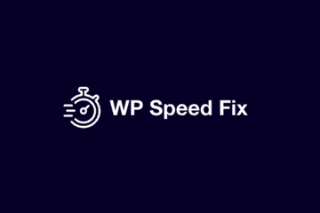 WPSpeedfix logo black friday sale 