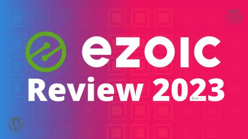 Ezoic Review thumbnail and logo