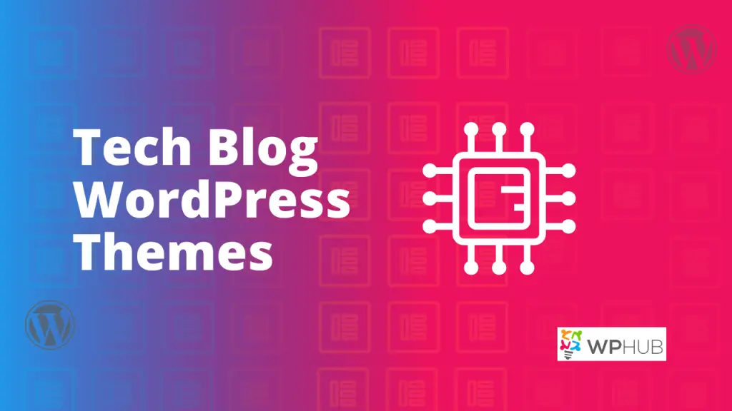 WordPress themes for tech blog and news